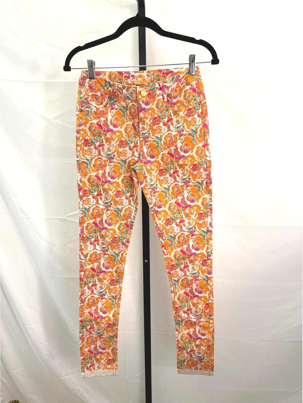 Coogi Girl's Juniors  Skinny Jeans Floral Print Size 16